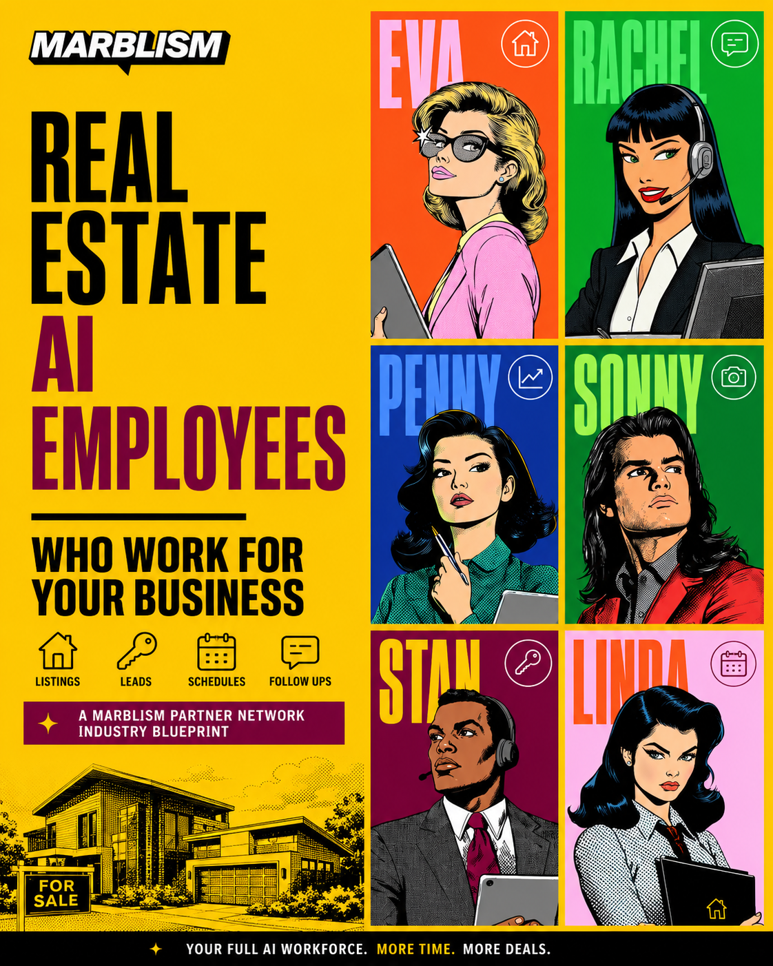 Real Estate AI Employee Blueprint creative